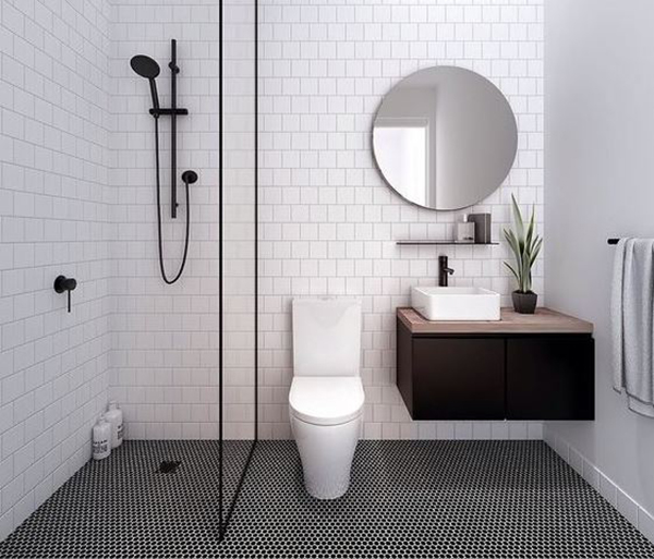 Mẫu thiết kế phòng tắm 4m2